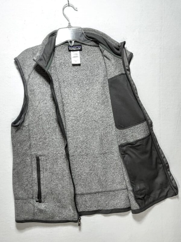 Poleròn Sin Mangas Patagonia, Hombre, Talla M, Grìs - Imagen 3
