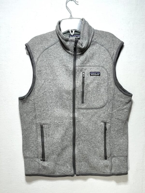 Poleròn Sin Mangas Patagonia, Hombre, Talla M, Grìs