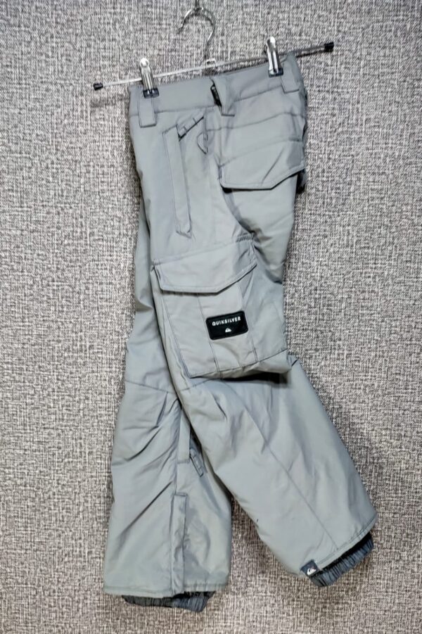 Pantalón Quiksilver, Unisex, Talla 8, Grìs - Imagen 2