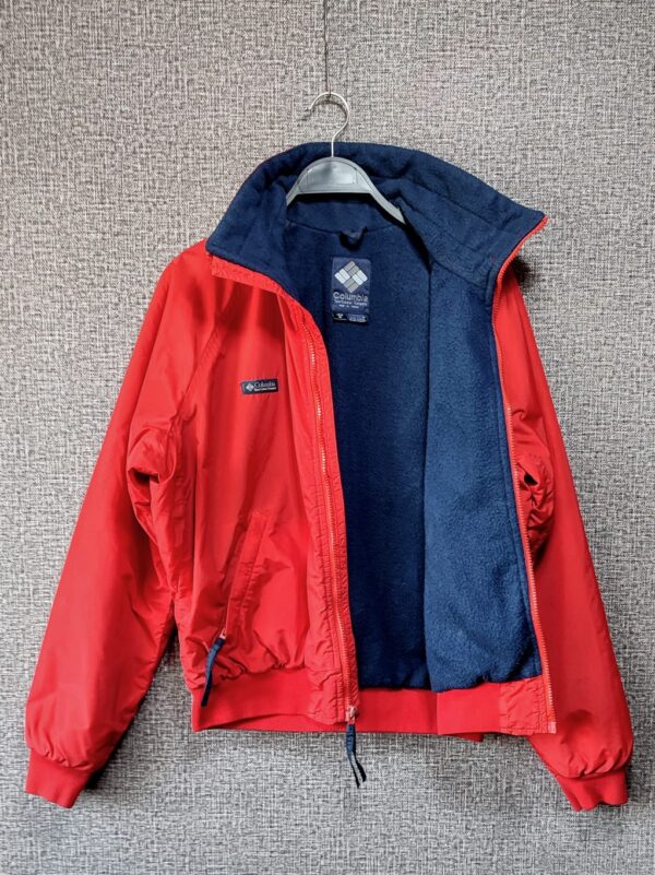 Parca Vintage Columbia, Hombre, Talla M, Rojo - Imagen 3