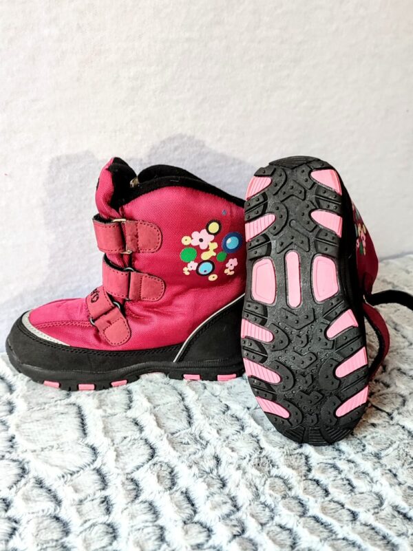 Bota Etirel, Niña, Talla 28, Fucsia/Negro - Imagen 2