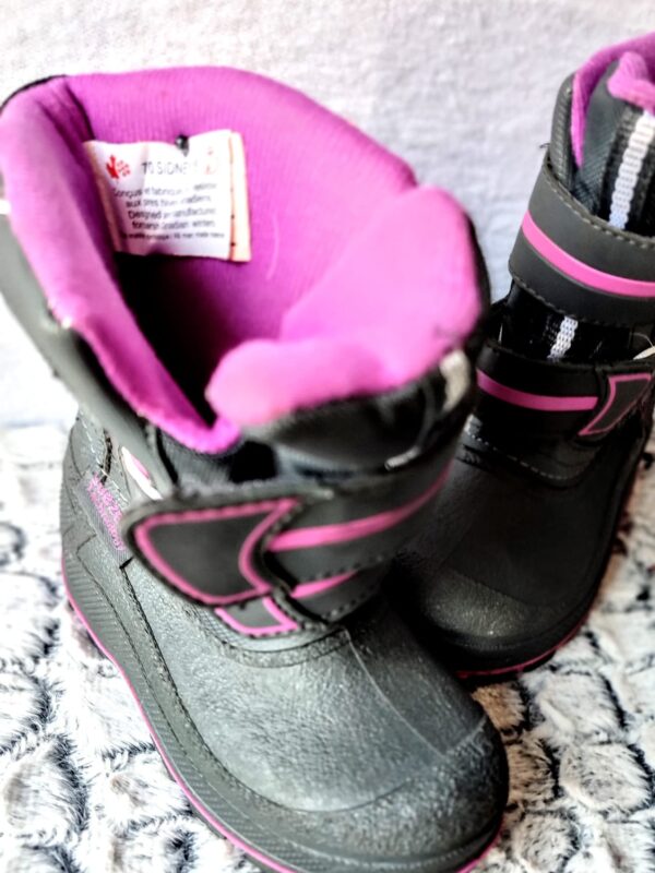 Bota SubZero, Niña, Talla 25, Grìs/Fucsia - Imagen 2