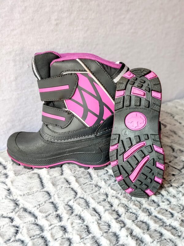 Bota SubZero, Niña, Talla 25, Grìs/Fucsia - Imagen 3