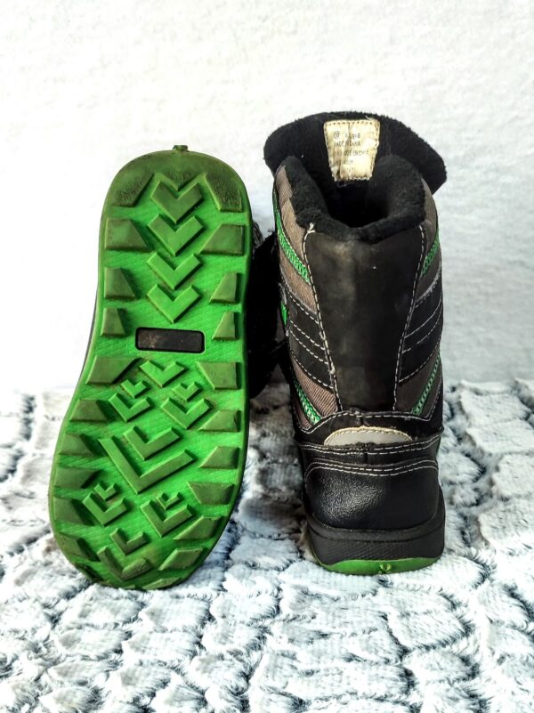 Bota Weather Spirits, Unisex, Talla 28, Negro/Verde - Imagen 4