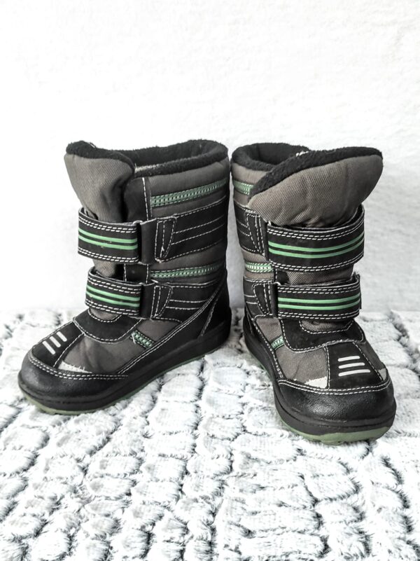 Bota Weather Spirits, Unisex, Talla 28, Negro/Verde - Imagen 5