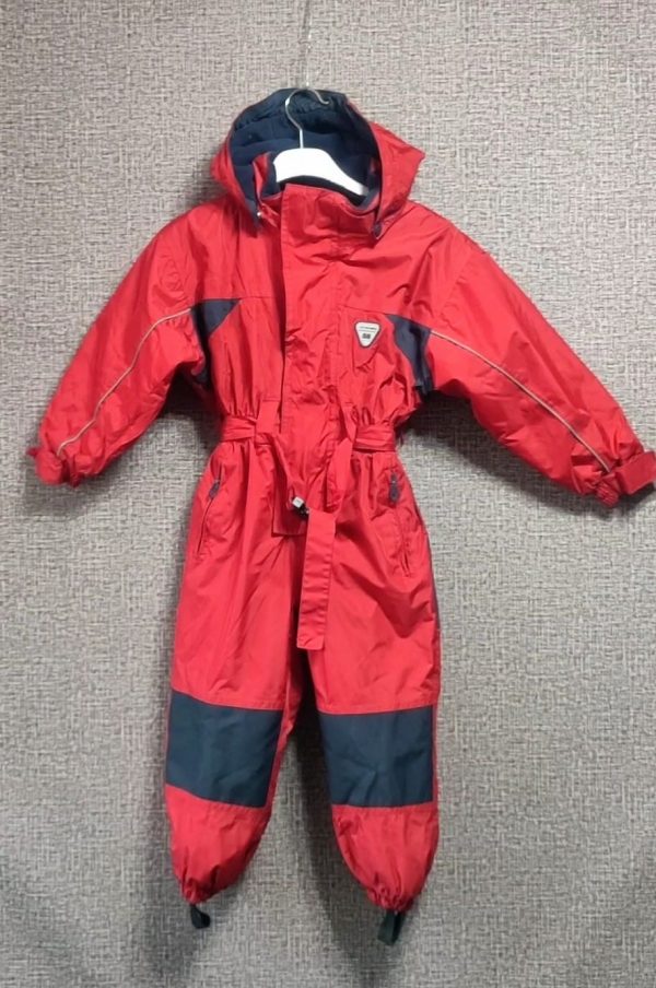 Enterito Outburst, Unisex, Talla 4, Rojo