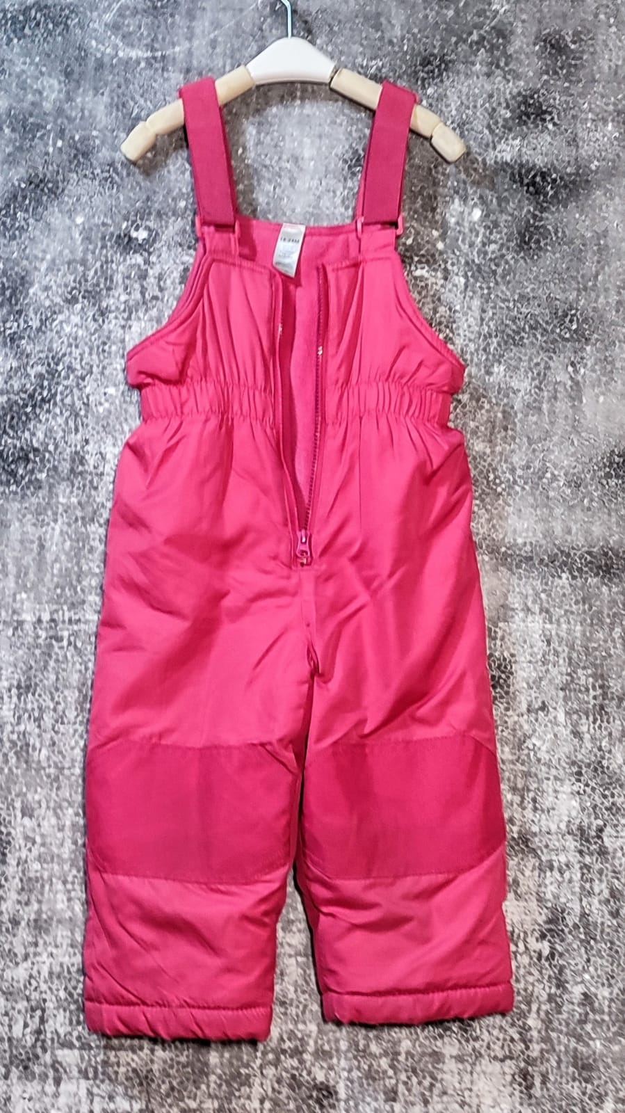 Jardinera George, Niña, Talla 2, Fucsia