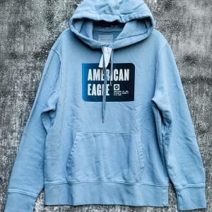 Polerón American Eagle,  Hombre, Talla M, Celeste