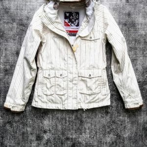 Parca Foursquare Mujer, Talla S, Blanco