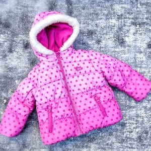 Parca Oshkosh Niña, Talla 2, Rosa