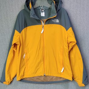 Chaqueta Cortaviento The North Face, Mujer, Talla M, Amarillo