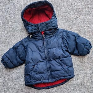 Parca Place, Niño, Talla 12 meses, Azul