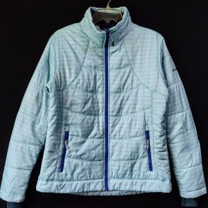 Parca Columbia, Mujer, Talla L, Verde Agua