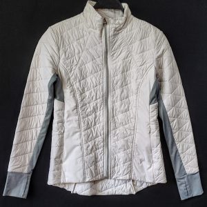 Chaqueta Athleta, Mujer, Talla S, Blanco