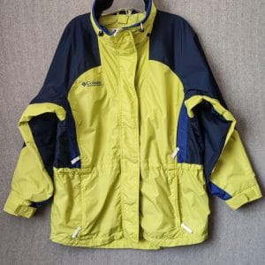 Parca Columbia, Mujer, Talla M, Amarillo