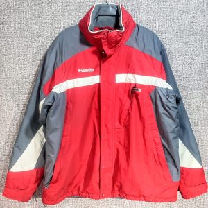 Parca Columbia, Hombre, Talla XL, Rojo