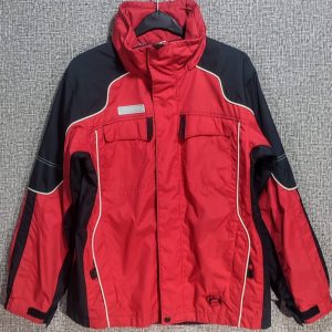 Parca Columbia, Hombre, Talla 14-16, Rojo