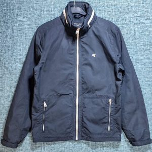 Chaqueta Cortaviento Impermeable Abercrombie, Hombre, Talla S, Negro