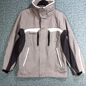 Parca Columbia, Hombre, Talla 14-16, Grìs