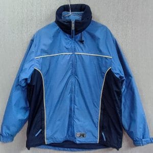 Parca Desmontable 3 en 1 Tech Wear, Hombre, Talla M, Azul Piedra