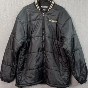 Parca Columbia, Hombre, Talla 4XL, Negro