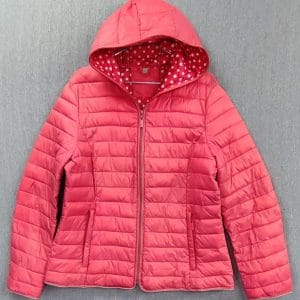 Parca Vittoria, Mujer, Talla XL, Coral