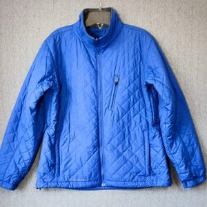 Parca Columbia, Mujer, Talla L, Azulino