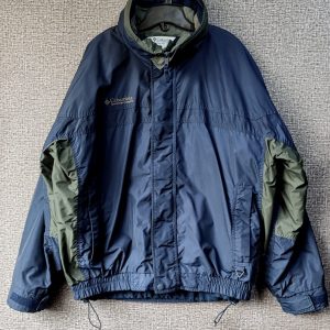 Parca Desmontable 3 en 1 Columbia, Hombre, Talla L, Azul