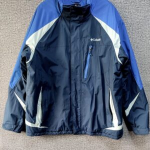 Parca Columbia, Hombre, Talla XL, Azul