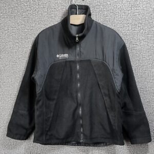 Parca Reversible Columbia, Hombre, Talla 14-16, Negro