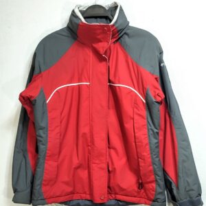 Parca Columbia, Unisex, Talla S, Rojo