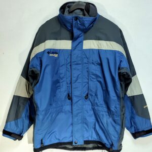Parca Desmontable 3 en 1 Columbia, Hombre, Talla L, Azulino
