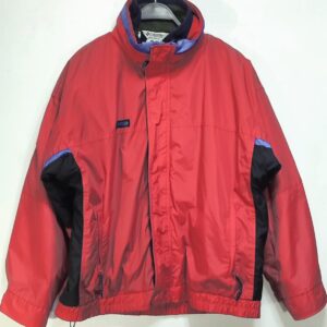 Parca Vintage Desmontable 3 en 1 Columbia, Hombre, Talla L, Rojo