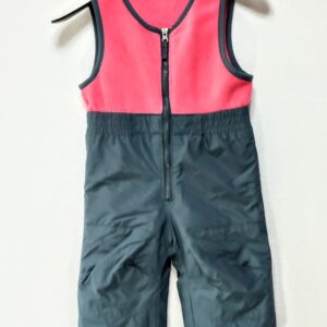 Jardinera Columbia, Niña, Talla 1 1/2, Grìs/Rosado