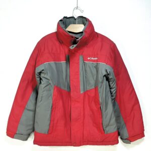 Parca Columbia, Hombre, Talla 14-16, Rojo