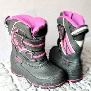 Bota SubZero, Niña, Talla 25, Grìs/Fucsia