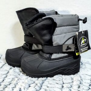 Bota Athletic, Unisex, Talla 27, Negro/Grìs