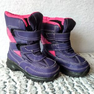 Bota Weather Spirits, Niña, Talla 27, Morado/Rosado