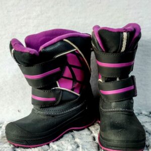 Bota SubZero, Niña, Talla 26, Grìs/Fucsia
