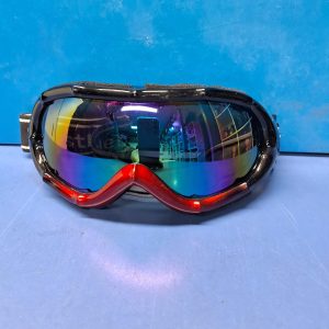 Antiparra Juvenil-Adulto, Unisex, Negro Rojo