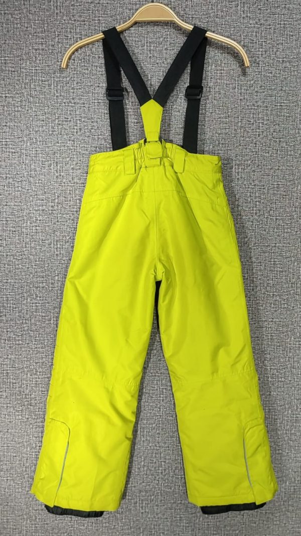 Pantalòn con Tirantes Crivit, Unisex, Talla 6-8, Amarillo - Imagen 3