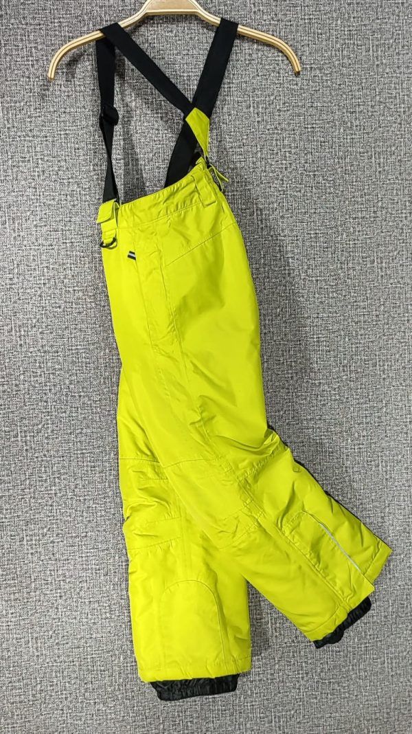 Pantalòn con Tirantes Crivit, Unisex, Talla 6-8, Amarillo - Imagen 4