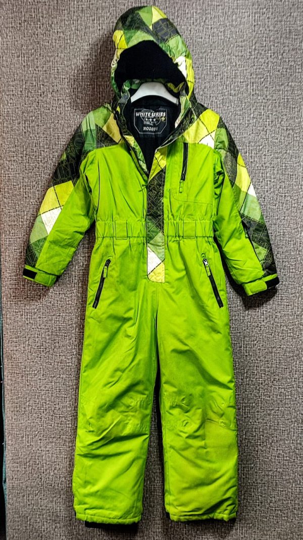 Enterito Rodeo, Unisex, Talla 7-8, Verde Limòn