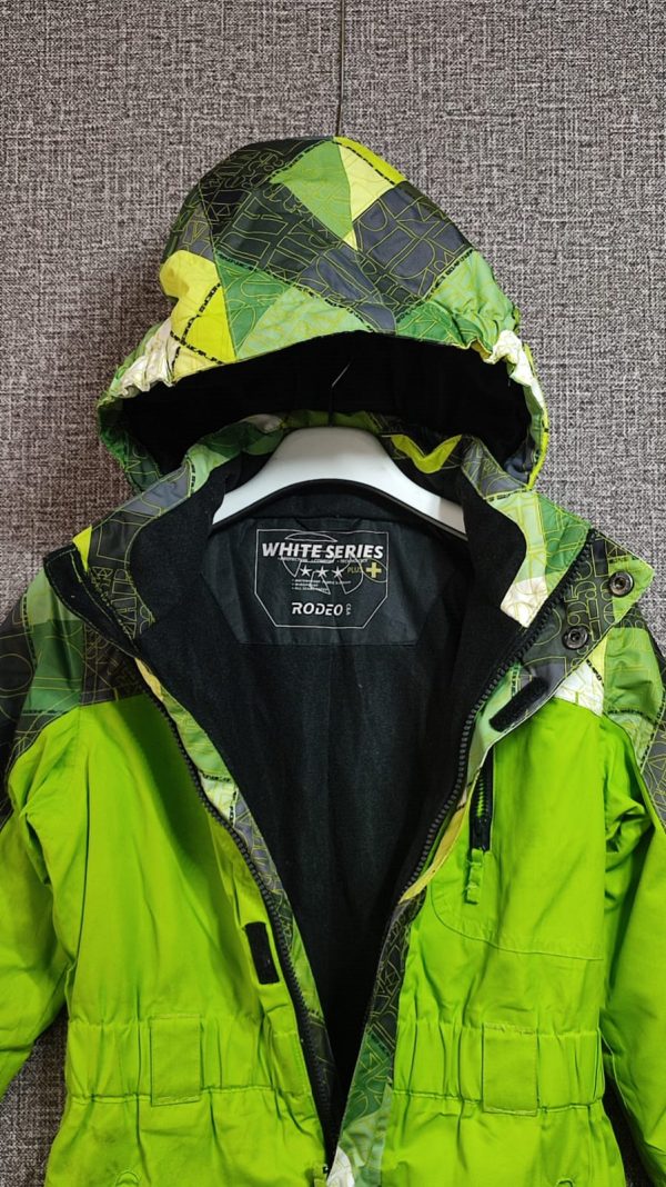 Enterito Rodeo, Unisex, Talla 7-8, Verde Limòn - Imagen 3