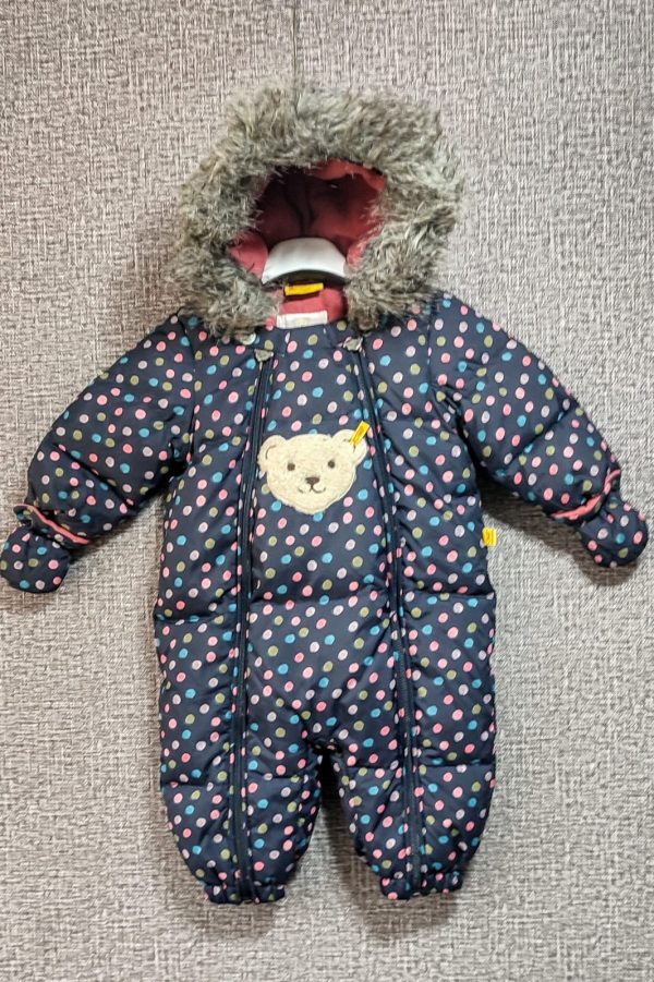 Enterito Sleiff, Niña, Talla 9 meses, Azul Oscuro