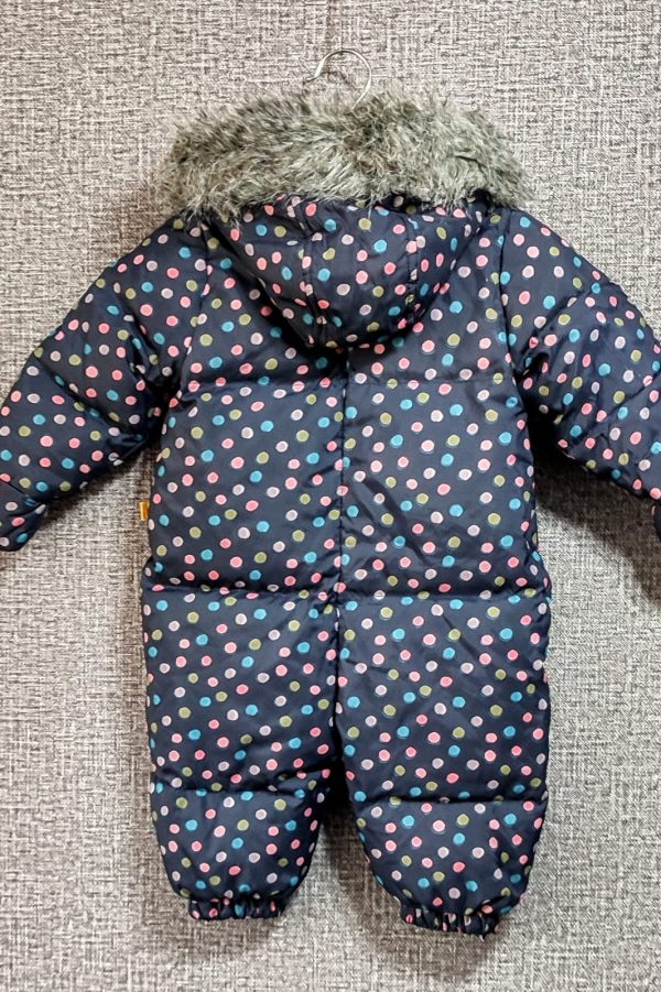 Enterito Sleiff, Niña, Talla 9 meses, Azul Oscuro - Imagen 4