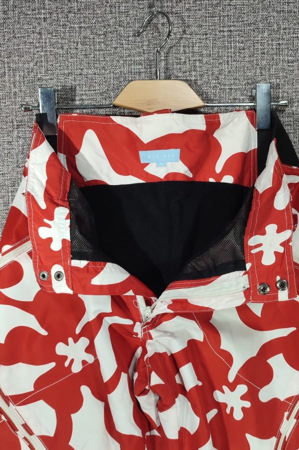 Pantalón BikBok, Mujer, Talla M, Rojo - Imagen 3