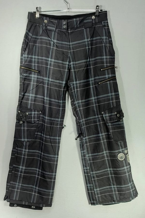 Pantalón Powder, Hombre, Talla S, Escoces Grìs