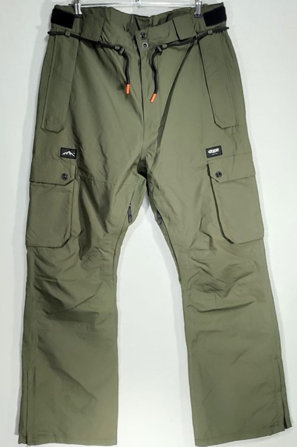 Pantalón Dope, Hombre, Talla L, Verde Musgo