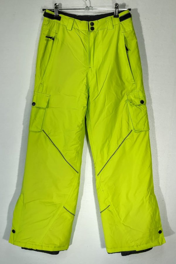 Pantalón YFK, Unisex, Talla 12-14, Verde Lima
